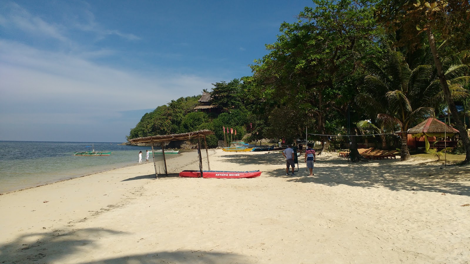 Foto van Punta Ballo Beach met ruim strand