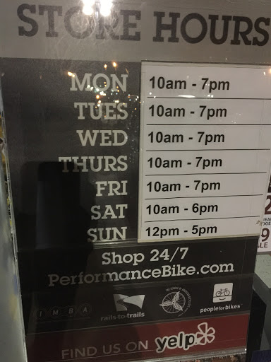 Bicycle Store «Performance Bicycle», reviews and photos, 6721 Frontier Dr, Springfield, VA 22150, USA