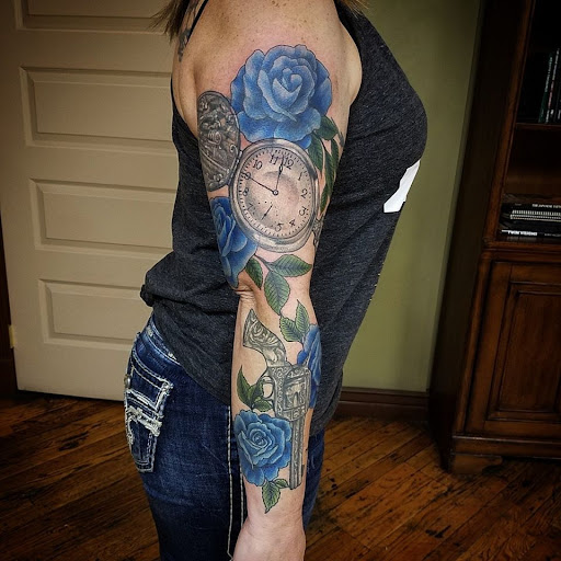 Explore matching tattoo ideas for mom and daughter, creative tattoo ideas in Canon City, available at Tattoos By Richie Streate