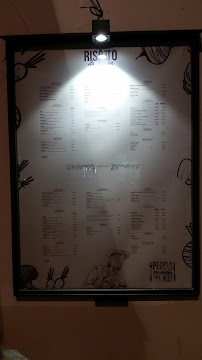 Ris8tto da Baixa à Porto menu