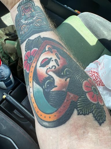 Explore scorpio tattoo ideas for females, creative tattoo ideas in Senoia, available at Messenger Tattoo Studio