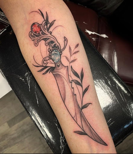 Explore tattoo shop decor ideas, creative tattoo ideas in Transfer, available at Studio Antherium Tattoo