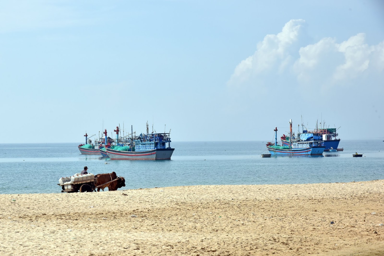 Fotografie cu Long Thuy Beach cu nivelul de curățenie in medie