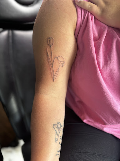 Explore wrist name tattoo ideas, creative tattoo ideas in Indian Trail, available at Beauty in the ink, LLC