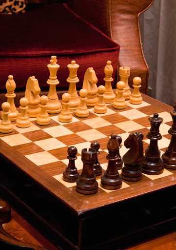 Chess sets in Quito
