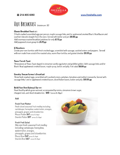 Caterer «Freshella Catering», reviews and photos, 7145 John W. Carpenter Fwy, Dallas, TX 75247, USA