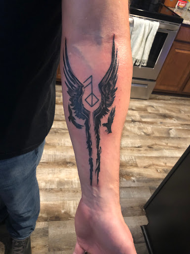 Explore bingo tattoo ideas, creative tattoo ideas in Goldsboro, available at Deep Space Tattoo & Piercing