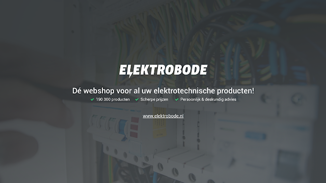 Elektrobode - Schakelmaterialen, Groepenkasten & meer