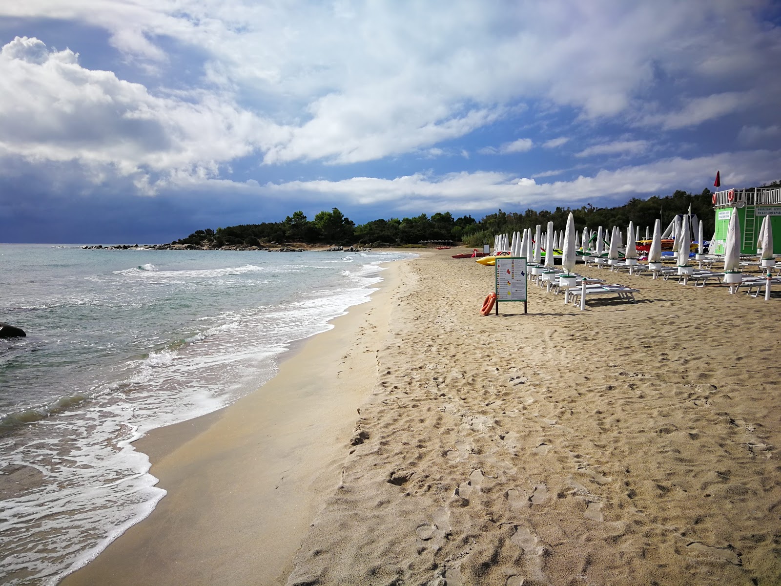 Foto av Spiaggia del Lido di Orri - rekommenderas för familjeresenärer med barn