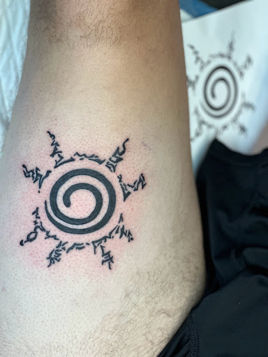 Explore deathly hallows tattoo ideas, creative tattoo ideas in Goose Creek, available at Red Kirin Tattoo