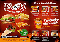 Restaurant de döner kebab R & M kebab Reza Halal Sorrento à Sorrento (le menu)