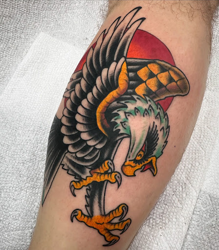 Explore owl tattoo ideas for females, creative tattoo ideas in Virginia Beach, available at Salt Water Tattoo