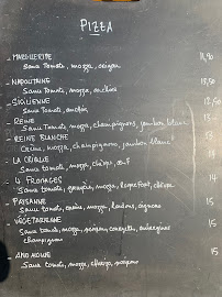 Menu / carte de Restaurant la Crique à Olmeto