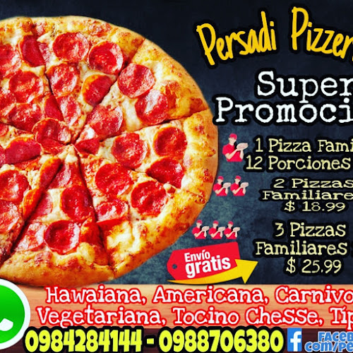 Opiniones de Persadi Pizza en Guayaquil - Pizzeria