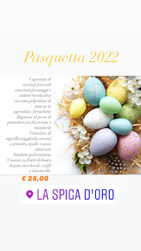 Restaurant La Spiga D'Oro à Caccamo menu