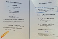 Restaurant Zum Klabautermann à Boltenhagen (la carte)