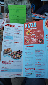 Menu du Rossopomodoro à Carugate