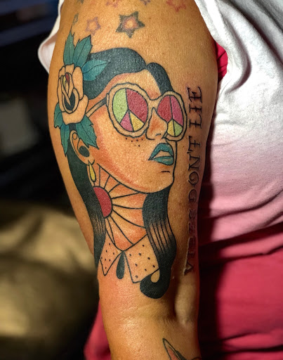 Explore gladiator tattoo ideas, creative tattoo ideas in Peoria, available at InkCapital Tattoos