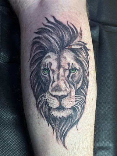 Explore polynesian sleeve tattoo ideas, creative tattoo ideas in Riverside, available at The Madd Tatterz Tattoo Parlor