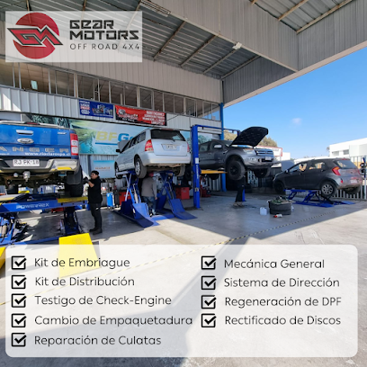 GearMotors 4X4 | Taller Automotriz, Neumáticos, Mantenciones, Equipamiento 4x4, Lubricantes, Frenos, Alineación, Balanceo