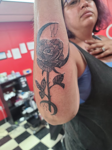Explore post malone tattoo ideas, creative tattoo ideas in Demotte, available at Revelations Tattoo Parlor