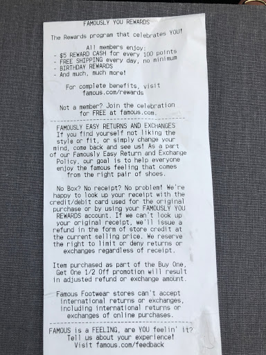 Shoe Store «Famous Footwear», reviews and photos, 200 Running Hill Rd, South Portland, ME 04106, USA