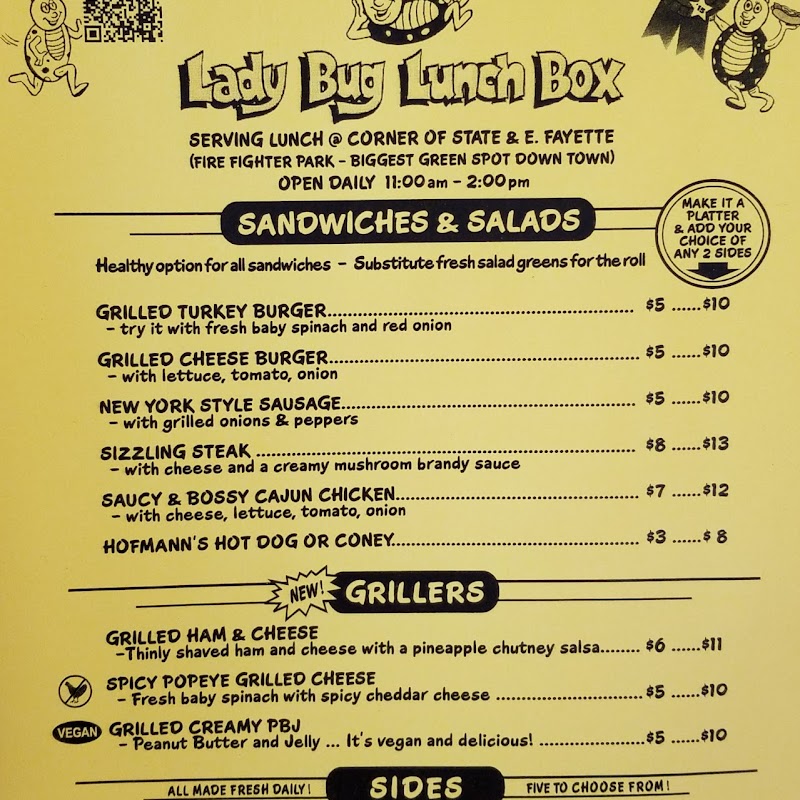 Lady Bug Lunch Box