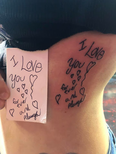 Explore dead dad tattoo ideas, creative tattoo ideas in Daytona Beach, available at Studio 21 Tattoo & Piercings Daytona Beach