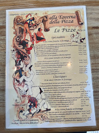Menu du Ala Taverna della Pizza à Castanet-Tolosan