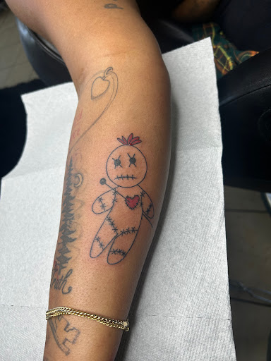 Explore finger print tattoo ideas, creative tattoo ideas in Morrow, available at 231 Ink