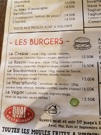 Restaurant Quai 18 à Saint-Hilaire-de-Riez (la carte)