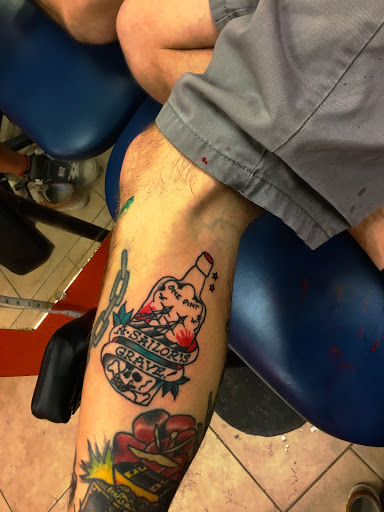 Explore trafalgar law tattoo ideas, creative tattoo ideas in Satellite Beach, available at Rocksteady Tattoo Company