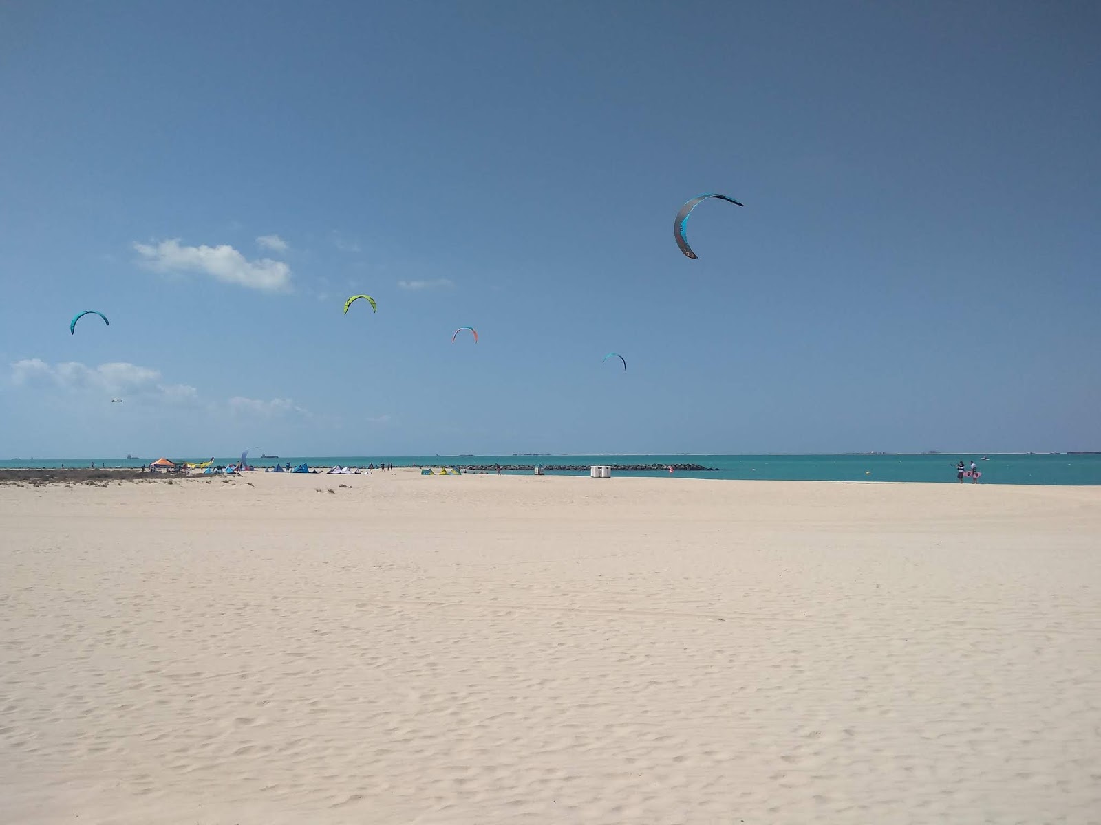 Fotografija Jumeirah Kite beach udobje območja