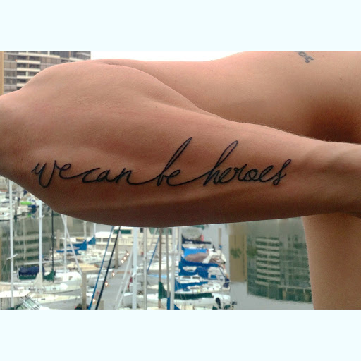 Explore mens tattoo ideas upper arm, creative tattoo ideas in Venice, available at Ink Monkey Tattoo and Piercing