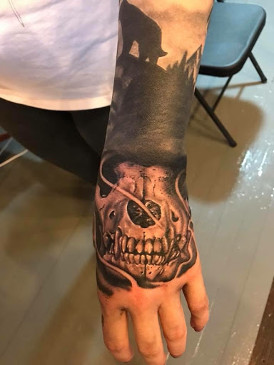 Explore aries ram tattoo ideas, creative tattoo ideas in Jeffersonville, available at Spring St. Tattoo