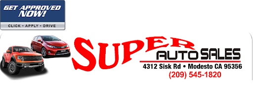 Used Car Dealer «Super Auto Sales», reviews and photos, 4312 Sisk Rd, Modesto, CA 95356, USA