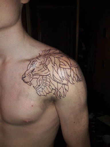 Explore jesus on the cross tattoo ideas, creative tattoo ideas in Elizabethtown, available at Electric Feel Tattoos