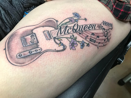 Explore bmx tattoo ideas, creative tattoo ideas in High Point, available at 21 Aces Tattoo Co.