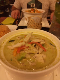 Curry vert thai du Restaurant asiatique Basilic Thaï à Brétigny-sur-Orge - n°11