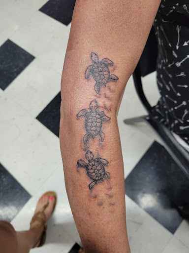 Explore guy leg tattoo ideas, creative tattoo ideas in Waynesboro, available at Extreme Expressions