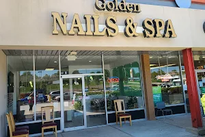 Golden nail and spa image