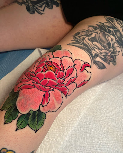 Explore men's neck tattoo ideas, creative tattoo ideas in Mount Washington, available at Prevail Tattoo