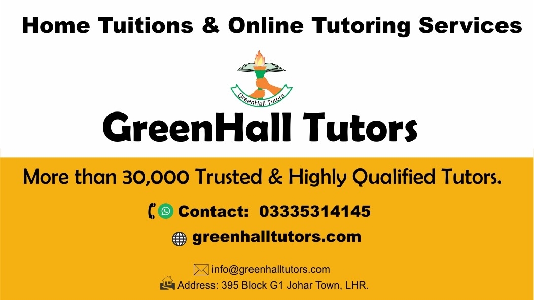 GreenHall Tutors