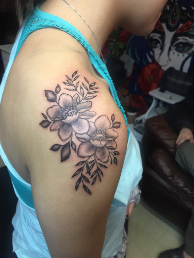 Explore tattoo ideas inside bicep, creative tattoo ideas in Bowling Green, available at Taboo Tattoos and Piercings