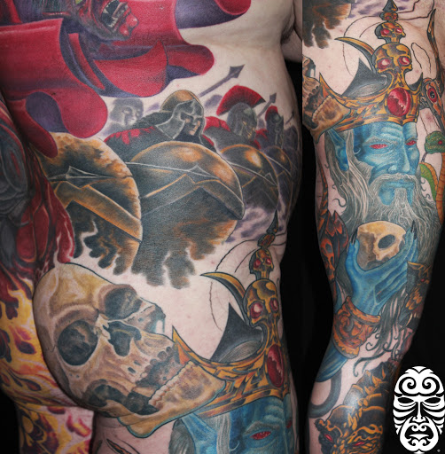 Explore mustang tattoo ideas, creative tattoo ideas in Washington, available at Fattys Tattoos & Piercings Dupont Circle