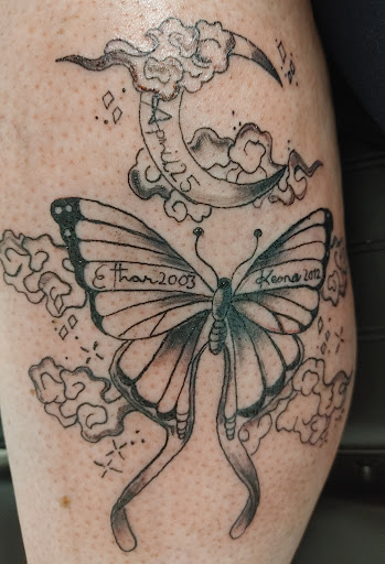 Explore armor tattoo ideas, creative tattoo ideas in Buffalo, available at Neon Crab Tattoos & Piercing