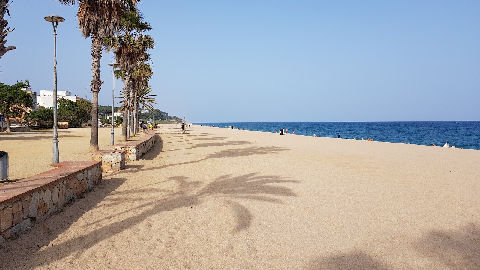 Canet De Mar'in fotoğrafı uzun koy ile birlikte