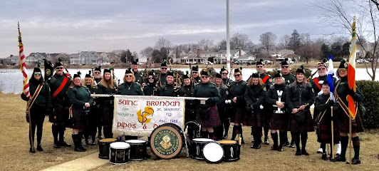 St Brendan the navigator pipes and drums