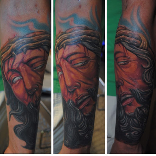 Explore yuji itadori tattoo ideas, creative tattoo ideas in Miami, available at Tattoos by Lou Miami - Kendall