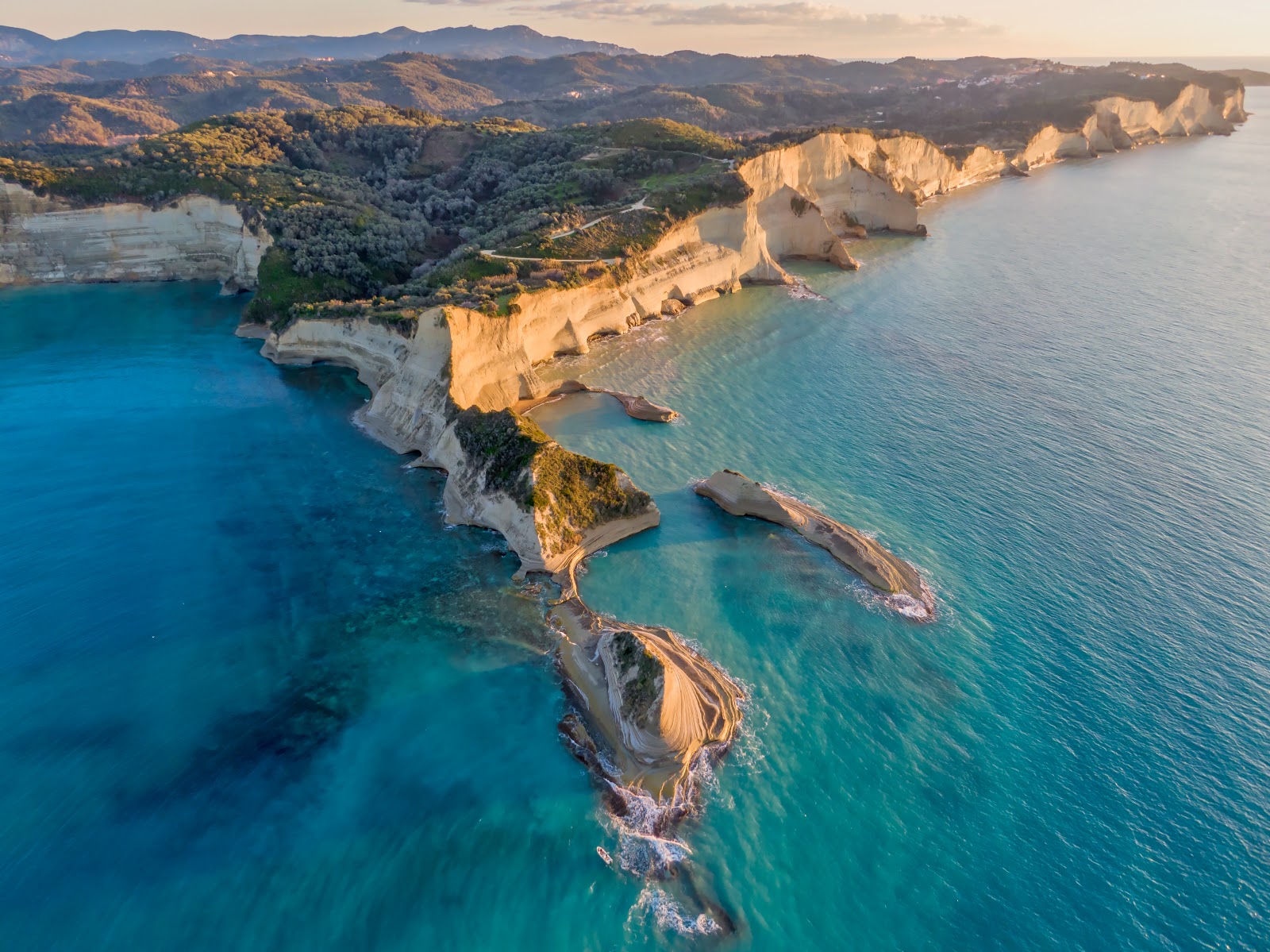 Cape Drastis Corfu Map Cape Drastis Beach On The Map With Photos And Reviews🏖️ Beachsearcher.com